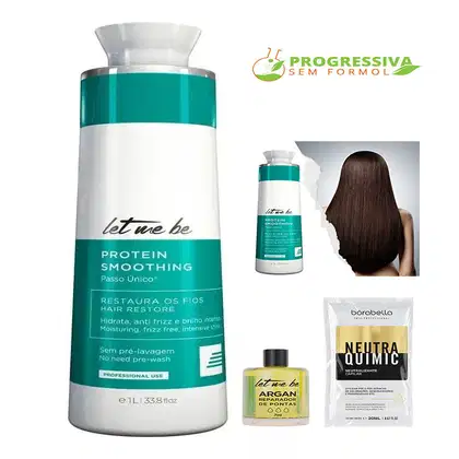 Imagem do produto Let Me Be Escova Progressiva Protein Smoothing 1000ml