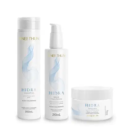 Imagem do produto Kit Aneethun Hidra - Shampoo 300ml + Máscara 250g + Finalizador 210ml 