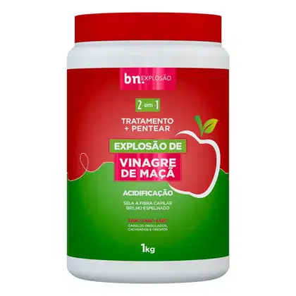 Imagem do produto Tratamento e Pentear Explosão de Vinagre de Maçã de 1kg 2 em 1