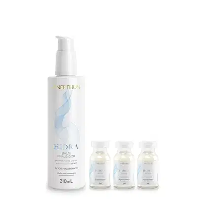 Imagem do produto Kit Aneethun Hidra - Finalizador 210ml + Ampolas 13ml (3Unidades)