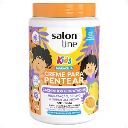 Imagem do produto Creme para Pentear Salon Line Kids Maracujá Cachinhos Hidratados 1kg