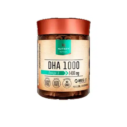 Suplemento Alimentar Nutrify DHA 1000 Ômega 3 1400mg (120 Cápsulas).