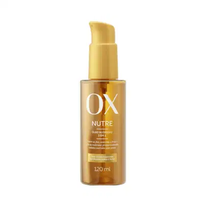 Imagem do produto Óleo Nutritivo 3 Em 1 Ox Nutre 120ml Reparador De Pontas