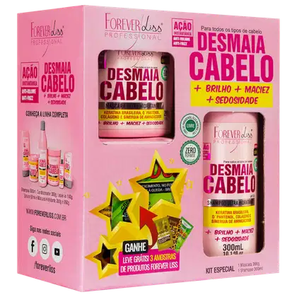 Imagem do produto Kit Forever Liss Professional Desmaia Cabelo Especial (2 Produtos)