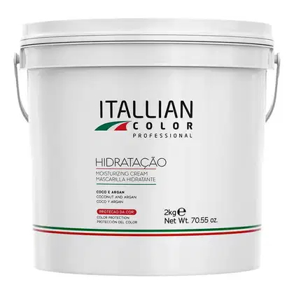 Imagem do produto Itallian Hairtech Color Professional Hidratação - Máscara Capilar 2kg