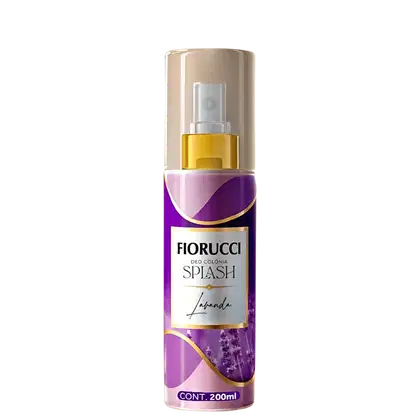 Perfume Feminino Splash Lavanda Fiorucci Deo Colônia, 200ml.