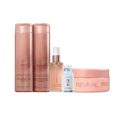 Imagem do produto Kit Braé Revival Oil Divine Intense Home Care (5 Produtos)