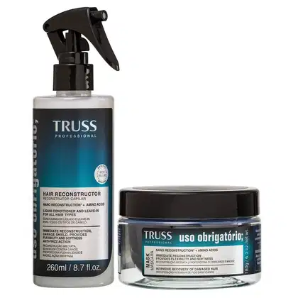 Kit TRUSS Uso Obrigatório Double Treat, 2 produtos.