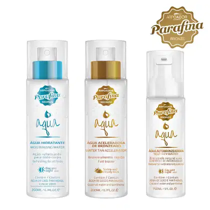 Imagem do produto Kit AQUA Autobronzeadora + Aceleradora + Água Hidratante