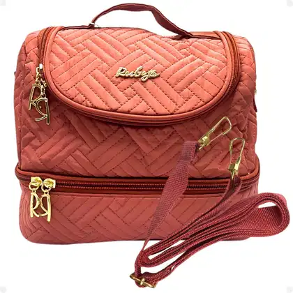Imagem do produto Necessaire Térmica Rubys Com Alça Terracota Necf-138b