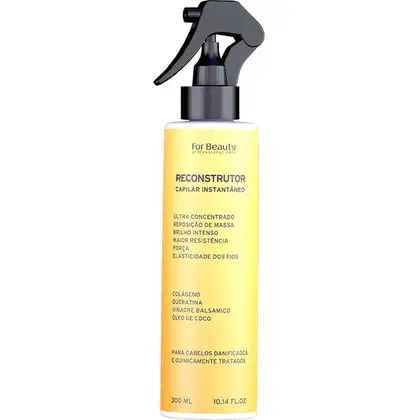 Imagem do produto For Beauty  Reconstrutor Capilar Instantâneo - Fluído de Tratamento 300ml