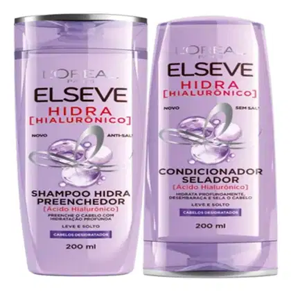 Imagem do produto Kit Elseve Hidra Hialurônico Shampoo & Condicionador-200ml