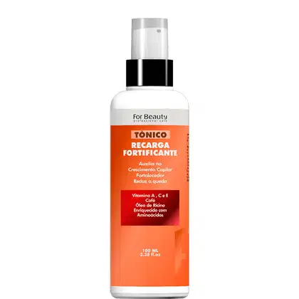 Imagem do produto For Beauty Recarga Fortificante - Tônico Antiqueda 120ml