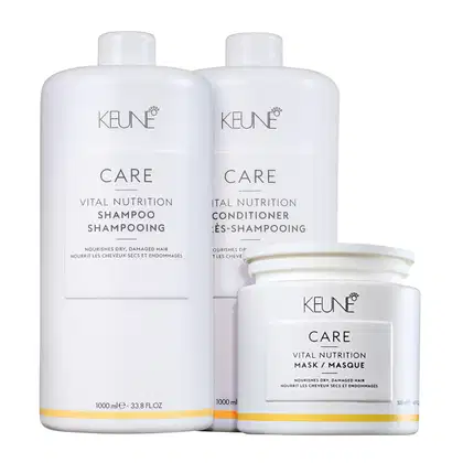 Kit Keune Care Vital Nutrition Trio Salon Essential, 3 produtos.