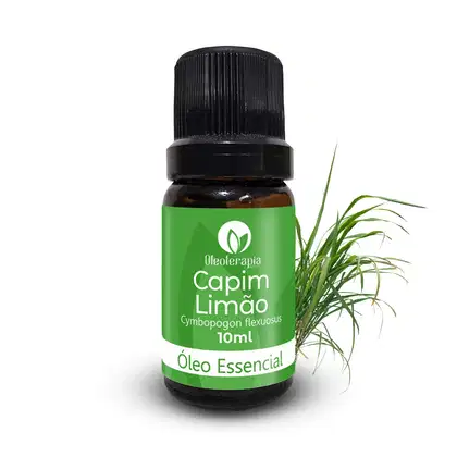 Óleo essencial de Capim Limão, da marca Oleoterapia Brasil.