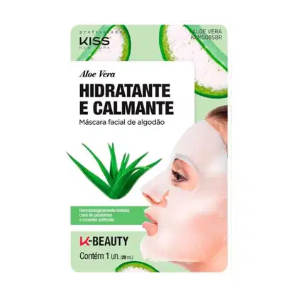Imagem do produto Kit Kiss NY 3 Máscaras Faciais Aloe Vera + Carvão + Pepino