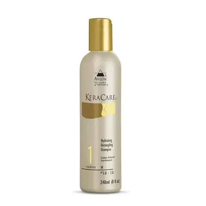 Shampoo KeraCare Hydrating Detangling da marca Avlon.