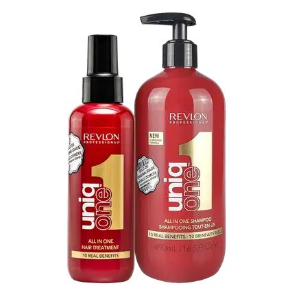 Imagem do produto Kit Revlon Professional Uniq One Limpeza e Finalização (2 Produtos)