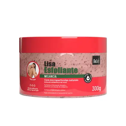CREME LISA ESFOLIANTE MELANCIA 300G BIOSOFT