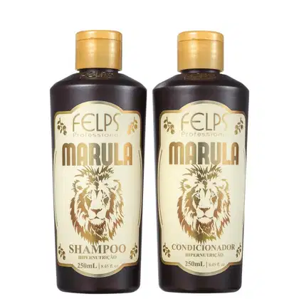 Imagem do produto Kit Shampoo e Condicionador Hiper Nutrição Marula - Felps
