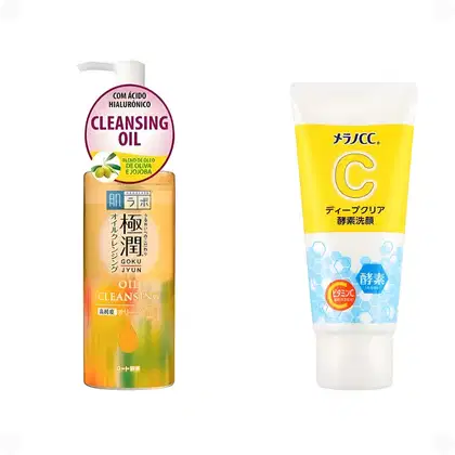 Imagem do produto Double Cleansing Vitamina C - Sabonete e Demaquilante