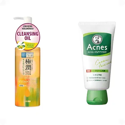 Imagem do produto Double Cleansing Anti-Acnes - Sabonete e Demaquilante
