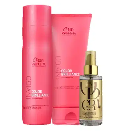 Imagem do produto Kit Wella Professionals Invigo Color Brilliance Duo & Oil Reflections (3 Produtos)