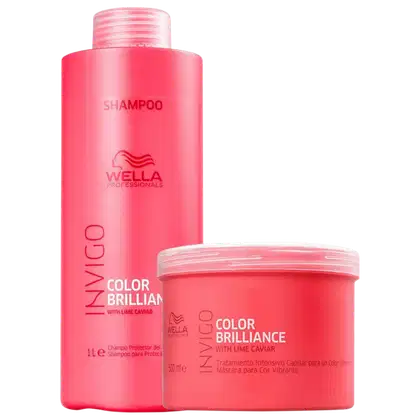 Imagem do produto Kit Wella Professionals Duo Prof Color Brilliance (2 Produtos)