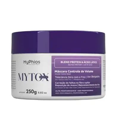 Imagem do produto MYPHIOS MYTOX BLOND BOTOX CAPILAR MÁSC CONTROLE VOLUME 250G