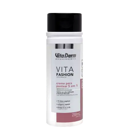 Imagem do produto Vita Derm Vita Fashion 5 em 1 - Creme Para Pentear  250ml