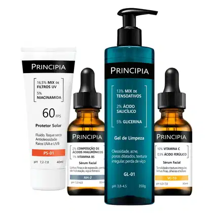 Imagem do produto Kit Principia Quarteto de Tratamento Essencial (4 Produtos)