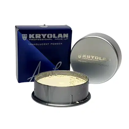 Pó Facial Translúcido Solto Kryolan Translucent Powder Cor TL3, 60g.