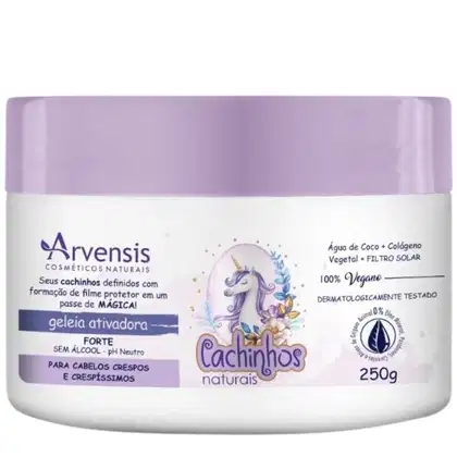 Imagem do produto Arvensis Cosméticos Naturais Cachinhos Naturais Crespos Forte - Geleia Ativadora 250g
