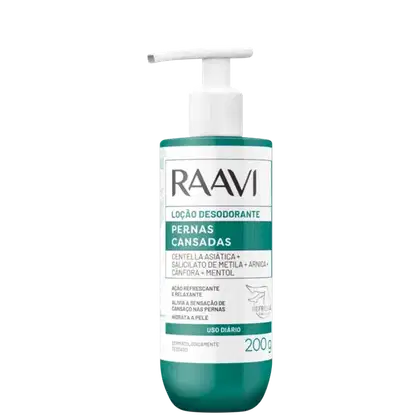 Imagem do produto Loção Desodorante Pernas Cansadas Raavi - 200g