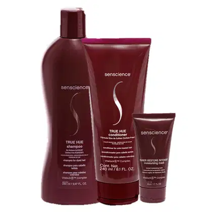 Imagem do produto Kit Senscience True Hue + Inner Restore Intensif Moisturizing Mask Mini (3 Produtos)