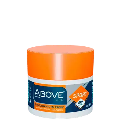 Imagem do produto DESODORANTE ABOVE CREME MEN SPORT 50G
