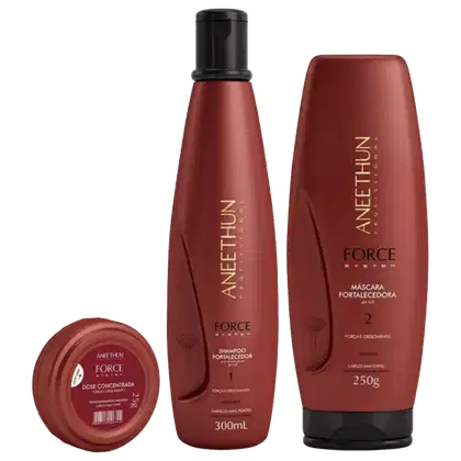 Imagem do produto Kit Aneethun Force System Crescimento e Resistência (3 Produtos)