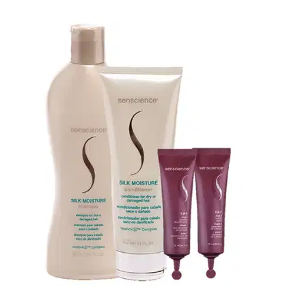 Imagem do produto Kit Senscience Silk Moisture + CPR (4 Produtos)