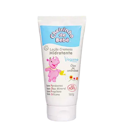 Loção Corporal Hidratante Infantil Azul, da marca Cheirinho de Bebê