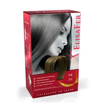 Imagem do produto Elisafer 7.0 Louro Natural - Coloração em Creme