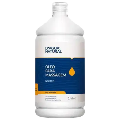 Imagem do produto D'água Natural Neutro - Óleo de Massagem 1L