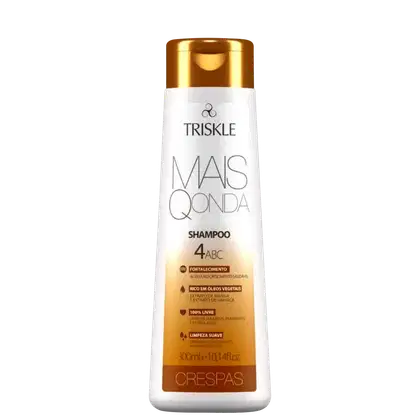 Imagem do produto Triskle Mais Q Onda Crespas  - Shampoo 300ml