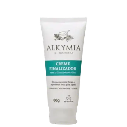 Creme hidratante para mãos.