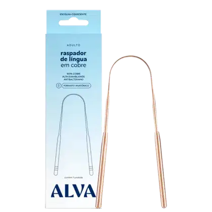 Imagem do produto Alva - Raspador de Língua de Cobre