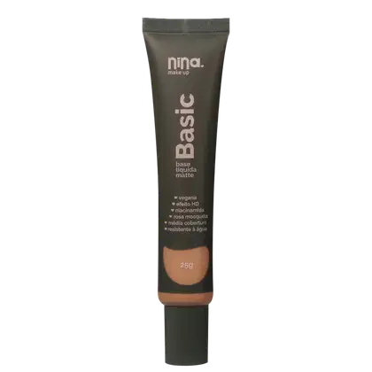 Base Líquida Nina Makeup Basic de 25g