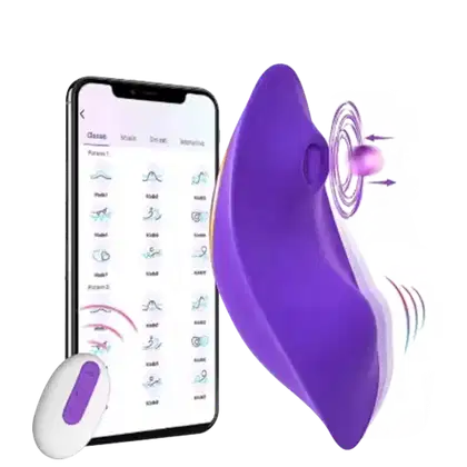Vibrador Calcinha App Liora Roxo de Désir Atelier.