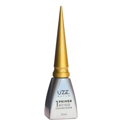 Primer Ácido para Unhas em Gel Uze Nails Passo 1.