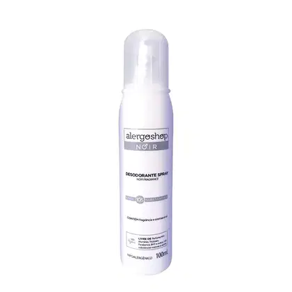 Imagem do produto Alergoshop Noir Hipoalergênico - Desodorante Spray Masculino 100ml