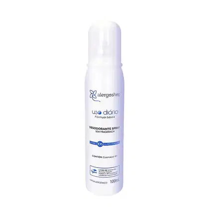 Imagem do produto Alergoshop Hipoalergênico Uso Diário Sem Fragrância - Desodorante Spray 100ml