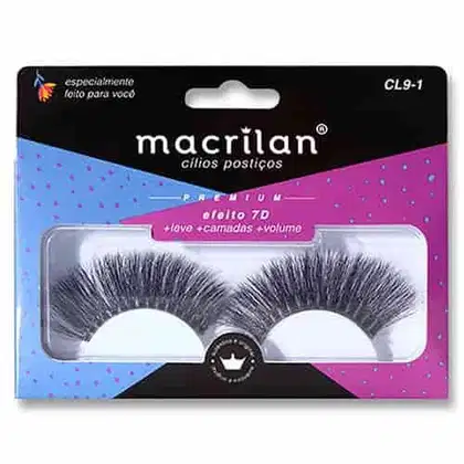 Imagem do produto Macrilan Premium Efeito 7D - Cílios Postiços